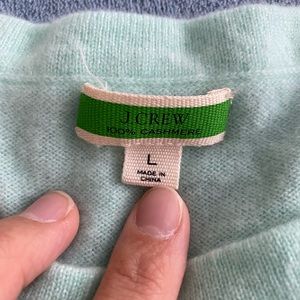 J Crew 100% Cashmere top size Large